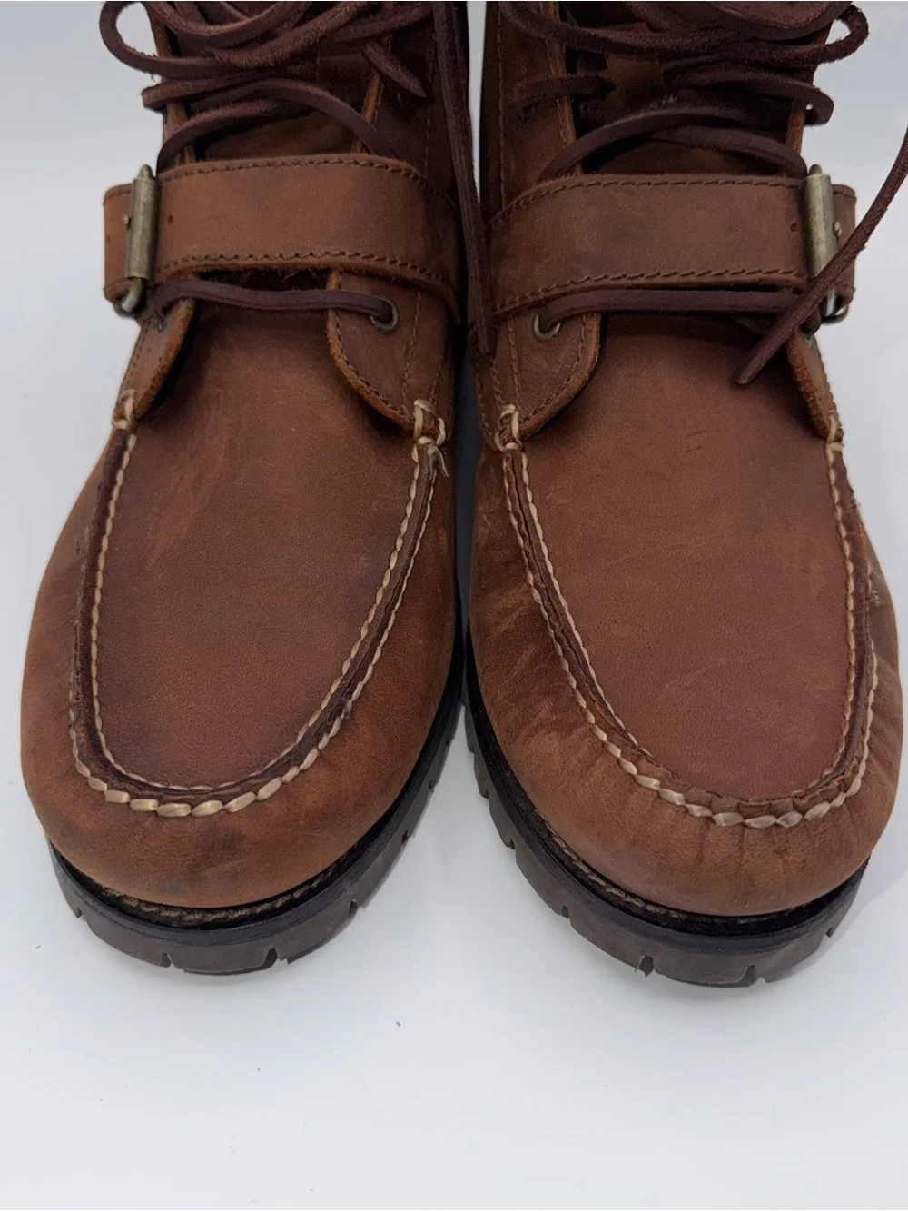 Polo Ralph Lauren Ranger Boots Tan Men’s Size 12D 00001934